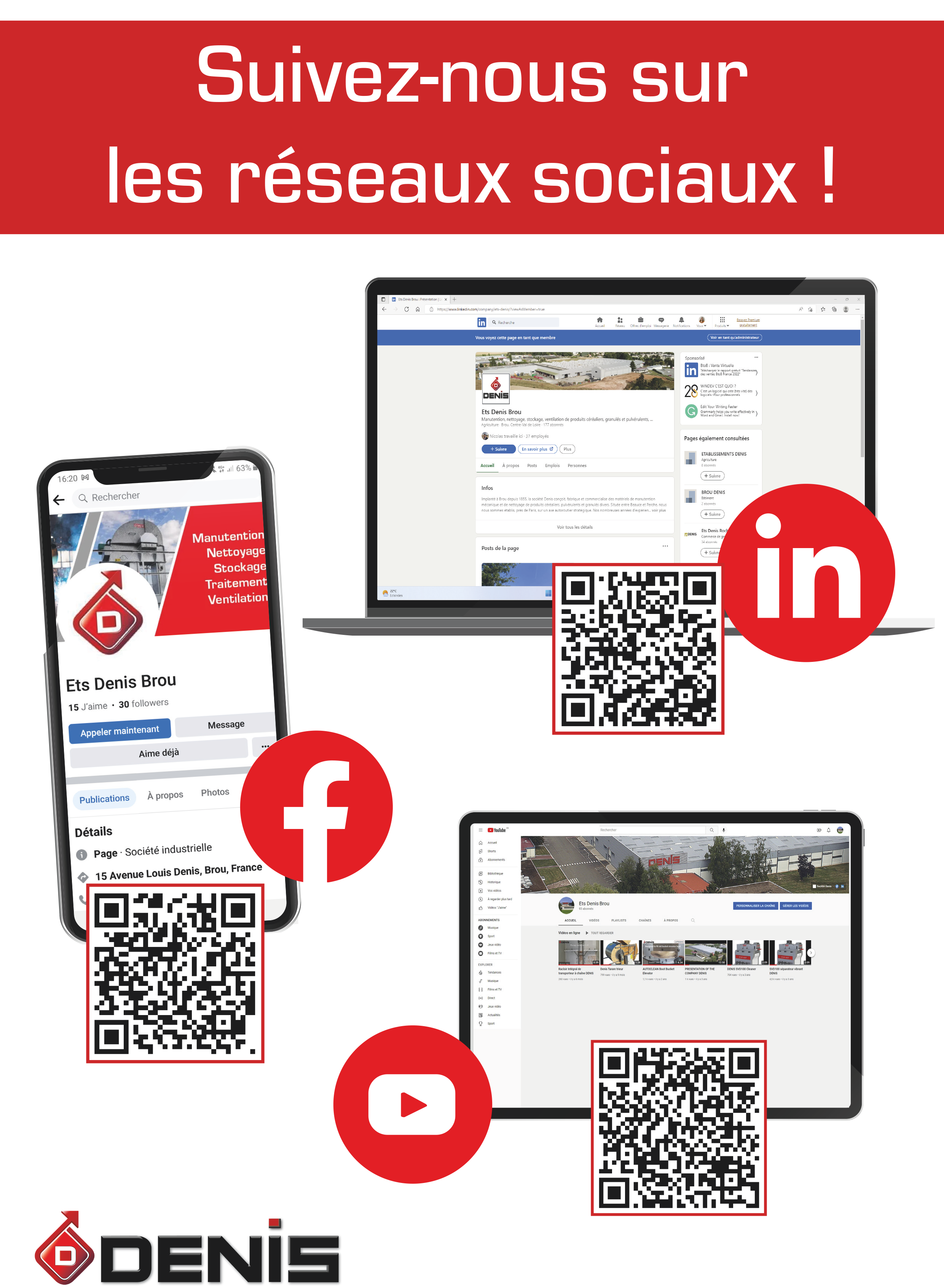 Affiche Réseaux sociaux